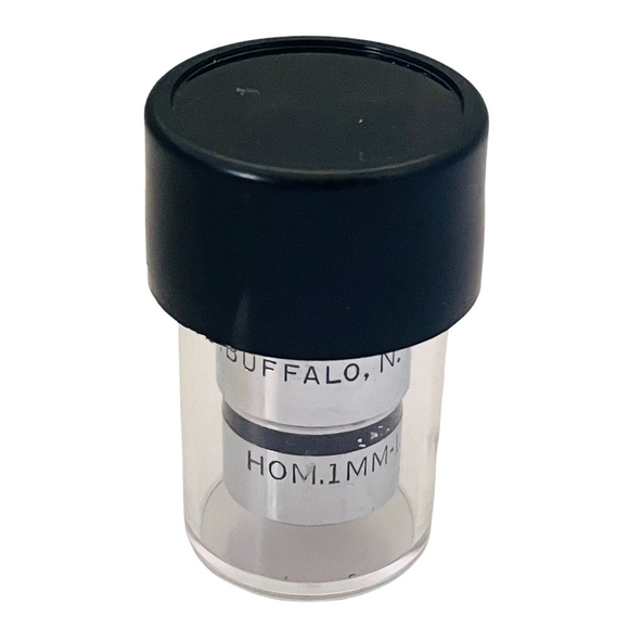 SPENCER LENSE CO Microscope Objective Lens with Case 1.8 MM 1.25-95X - Picture 3 of 3